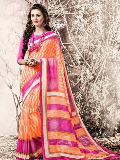 Summer Printed  Sari 