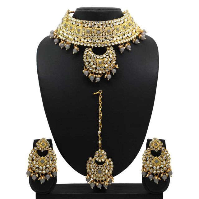 Kundan Necklace Set 