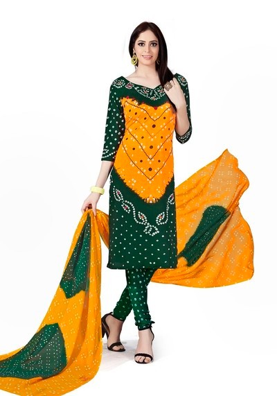 Jaipuri Printed Cotton Salwar Suit 