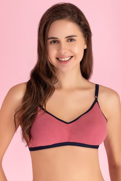 Cotton Padded Non-wired Teen Bra